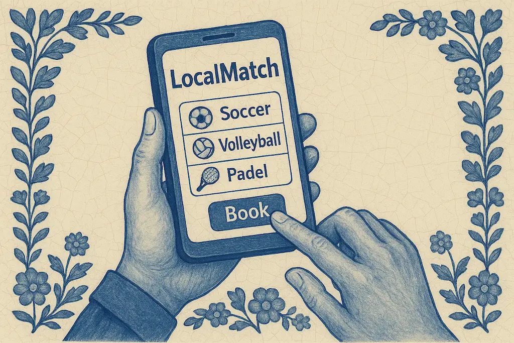 Experiência LocalMatch: jogar futebol, padel, ténis e voleibol no teu bairro e conhecer novas pessoas